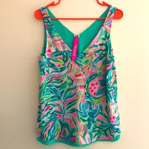 Lily Pulitzer reversible tank